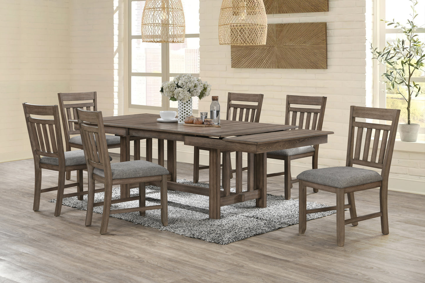 New Classic 7pc Harrisburg Dining Set
