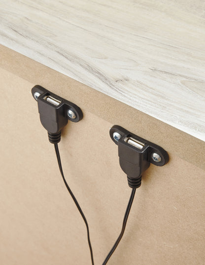 Mesita de noche de un cajón Bellaby