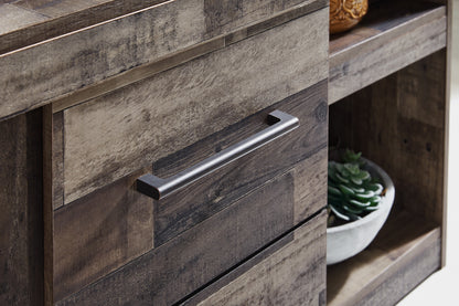 Mueble para TV LG Derekson con opción de chimenea