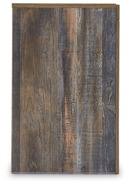 Mesita de noche de dos cajones Drystan