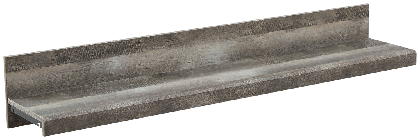 Centro de entretenimiento Wynnlow de 4 piezas con chimenea eléctrica