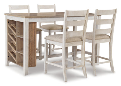 Mesa de mostrador rectangular Skempton con almacenamiento