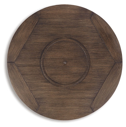 Mesa redonda para fogata Paradise Trail