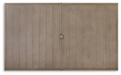 Mesa de comedor RECT frente a la playa EXT