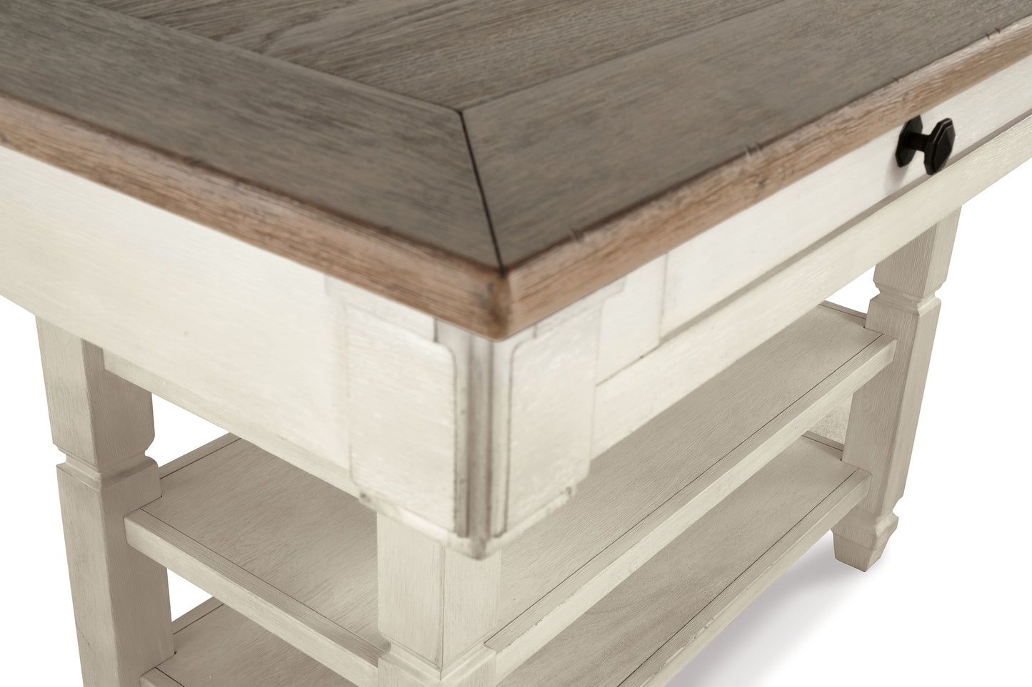 Mesa de comedor de altura de mostrador Bolanburg y 4 taburetes