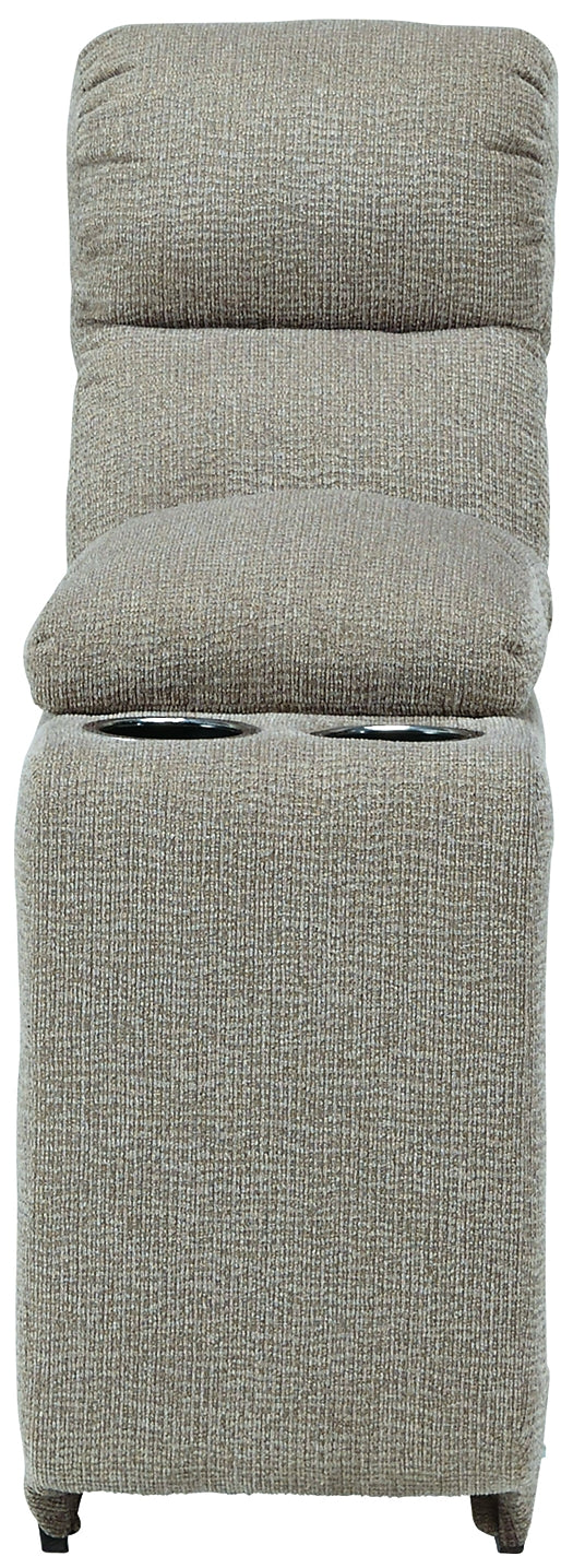 Colleyville - Seccional reclinable eléctrico de 4 piezas con chaise longue