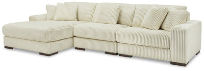 Seccional Lindyn de 3 piezas con chaise longue
