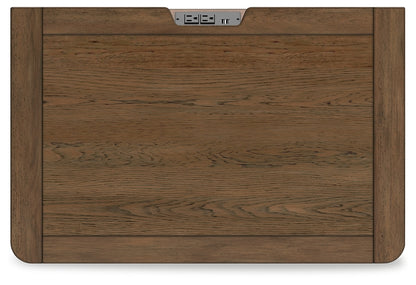 Mesita de noche de dos cajones Cabalynn