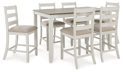 Conjunto de mesa de mostrador Skempton RECT DRM (7 unidades)