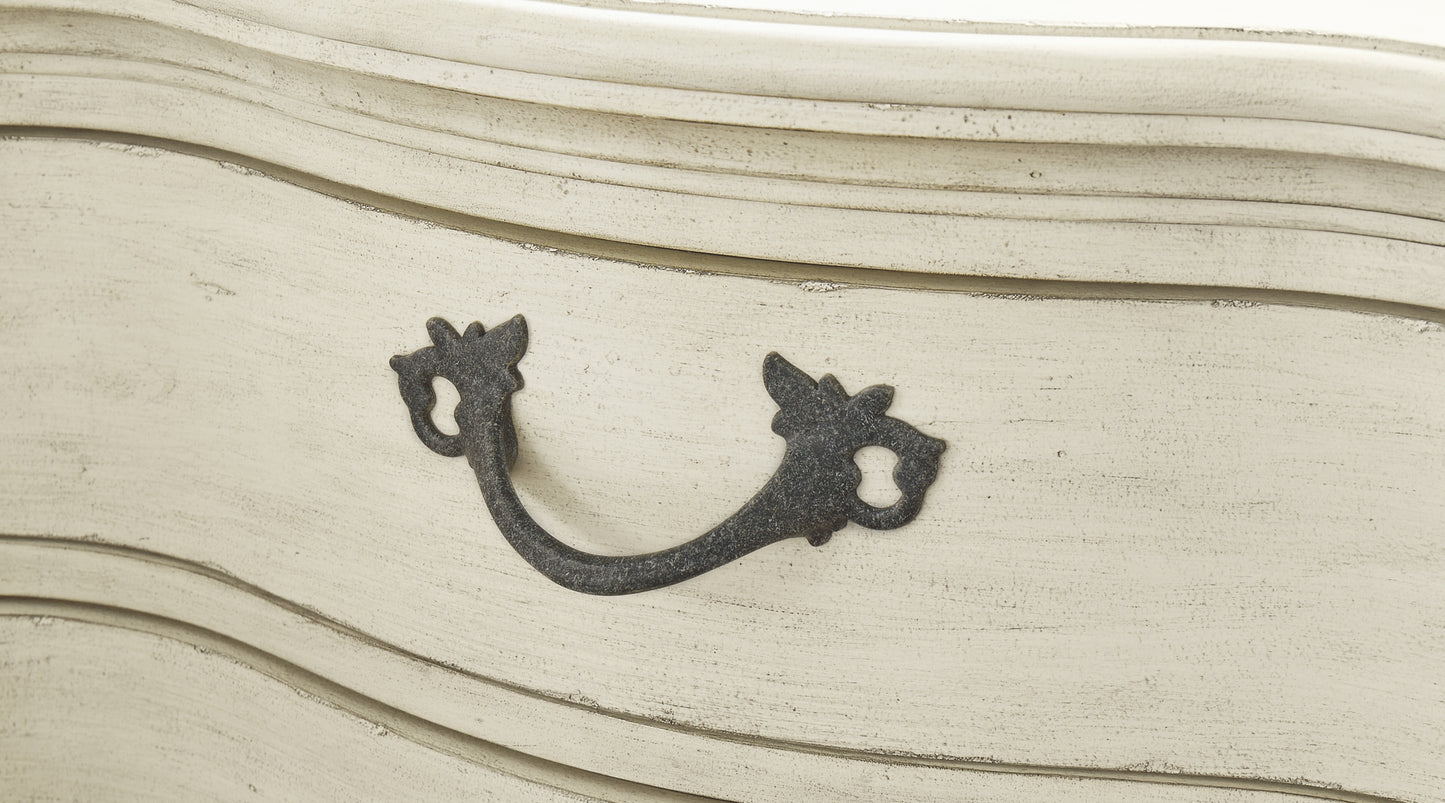 Mesita de noche de tres cajones Arlendyne