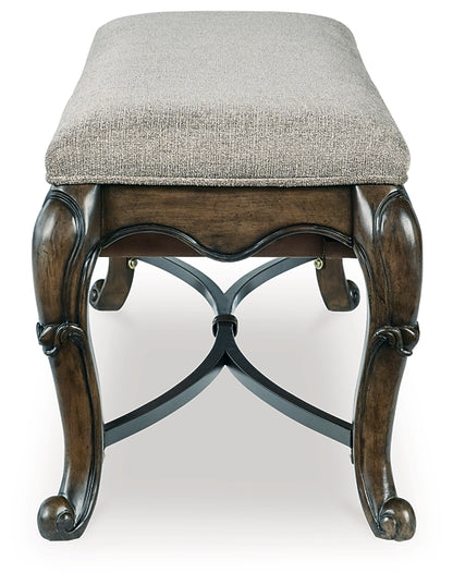 Banco de almacenamiento tapizado Maylee