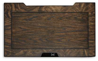 Mesita de noche de tres cajones Maylee