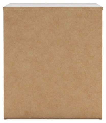 Mesita de noche de dos cajones Cayboni