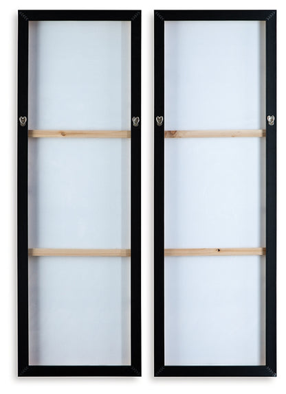 Juego de arte de pared Dansot (2 unidades)