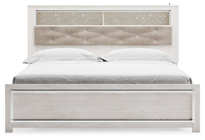 Altyra King Panel Bookcase Bed