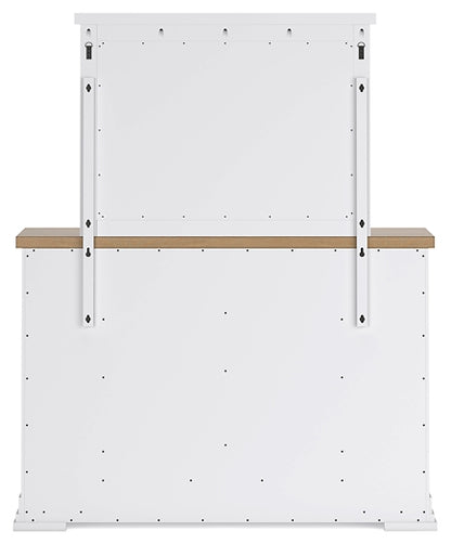 Cómoda y espejo Ashbryn