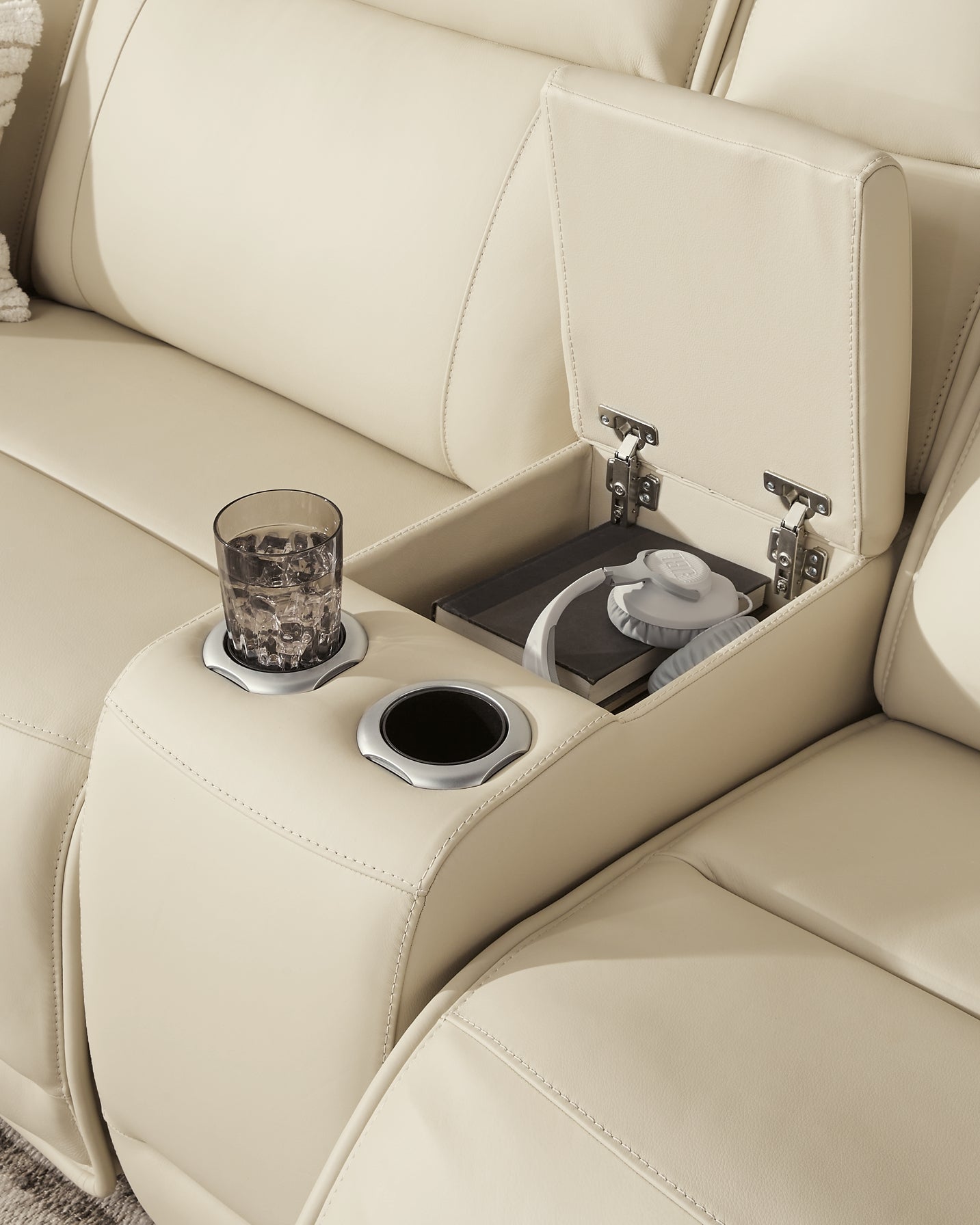 Seccional reclinable eléctrico Double Deal de 6 piezas