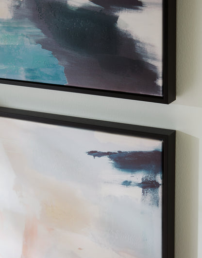 Juego de arte de pared Caldish (2 unidades)