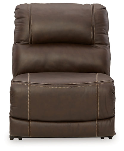 Seccional reclinable eléctrico Dunleith de 7 piezas