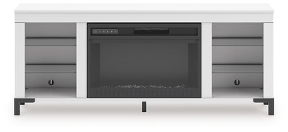 Mueble de TV con chimenea Brollevi