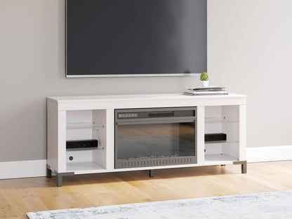 Mueble de TV con chimenea Brollevi