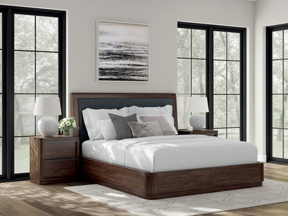 Dilenno California King Upholstered Panel Bed