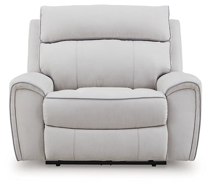 Sillón reclinable eléctrico Social Pointe con reposacabezas ajustable
