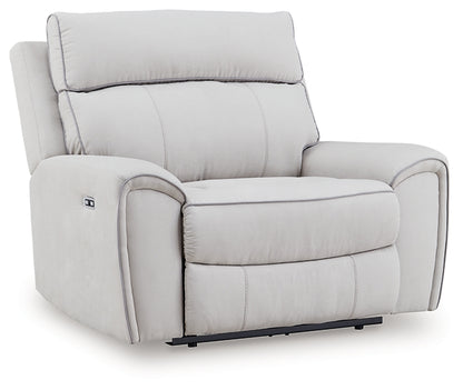 Sillón reclinable eléctrico Social Pointe con reposacabezas ajustable
