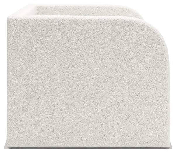 Cama de día tapizada Arloster con almacenamiento