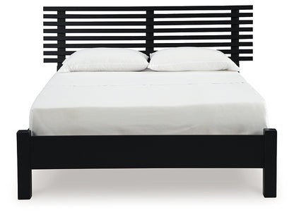Danziar Full Slat Panel Bed
