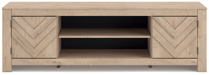 Cayboni LG TV Stand w/Fireplace Option