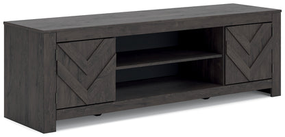 Cayboni LG TV Stand w/Fireplace Option