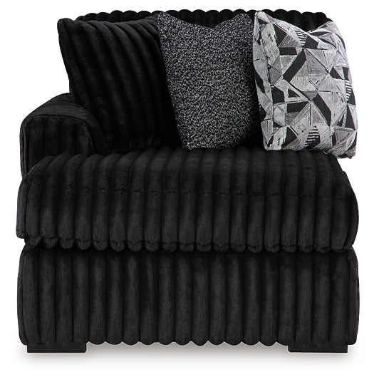 Seccional de 3 piezas con chaise longue Midnight-Madness