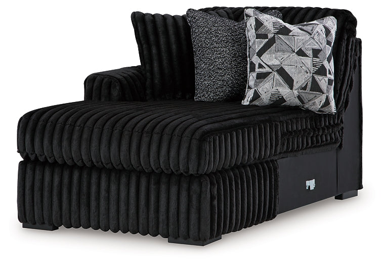 Seccional de 3 piezas con chaise longue Midnight-Madness