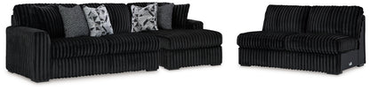 Seccional de 3 piezas con chaise longue Midnight-Madness
