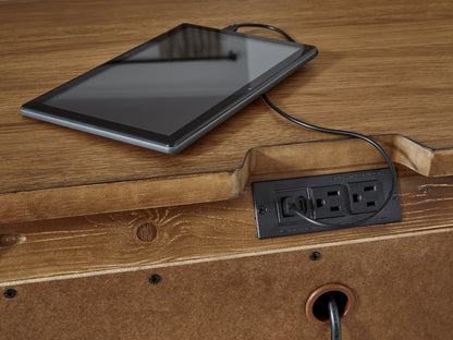 Mesita de noche de tres cajones Sharlance