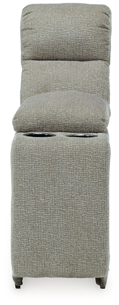 Colleyville - Seccional reclinable eléctrico de 6 piezas con chaise longue