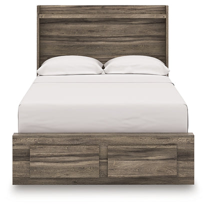 Elbrim Full Panel Storage Bed