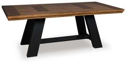 Mesa extensible de comedor Greddinton