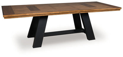 Mesa extensible de comedor Greddinton