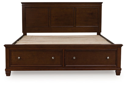 Danabrin California King Panel Storage Bed