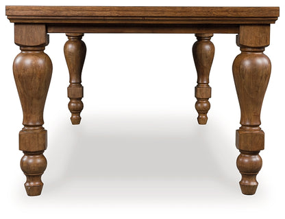 Mesa de comedor rectangular Greddinton