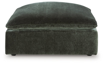 Carriage View Oversized Accent Ottoman