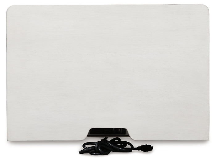 Mesita de noche de tres cajones Rowlenstown