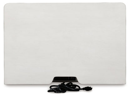 Mesita de noche de tres cajones Rowlenstown