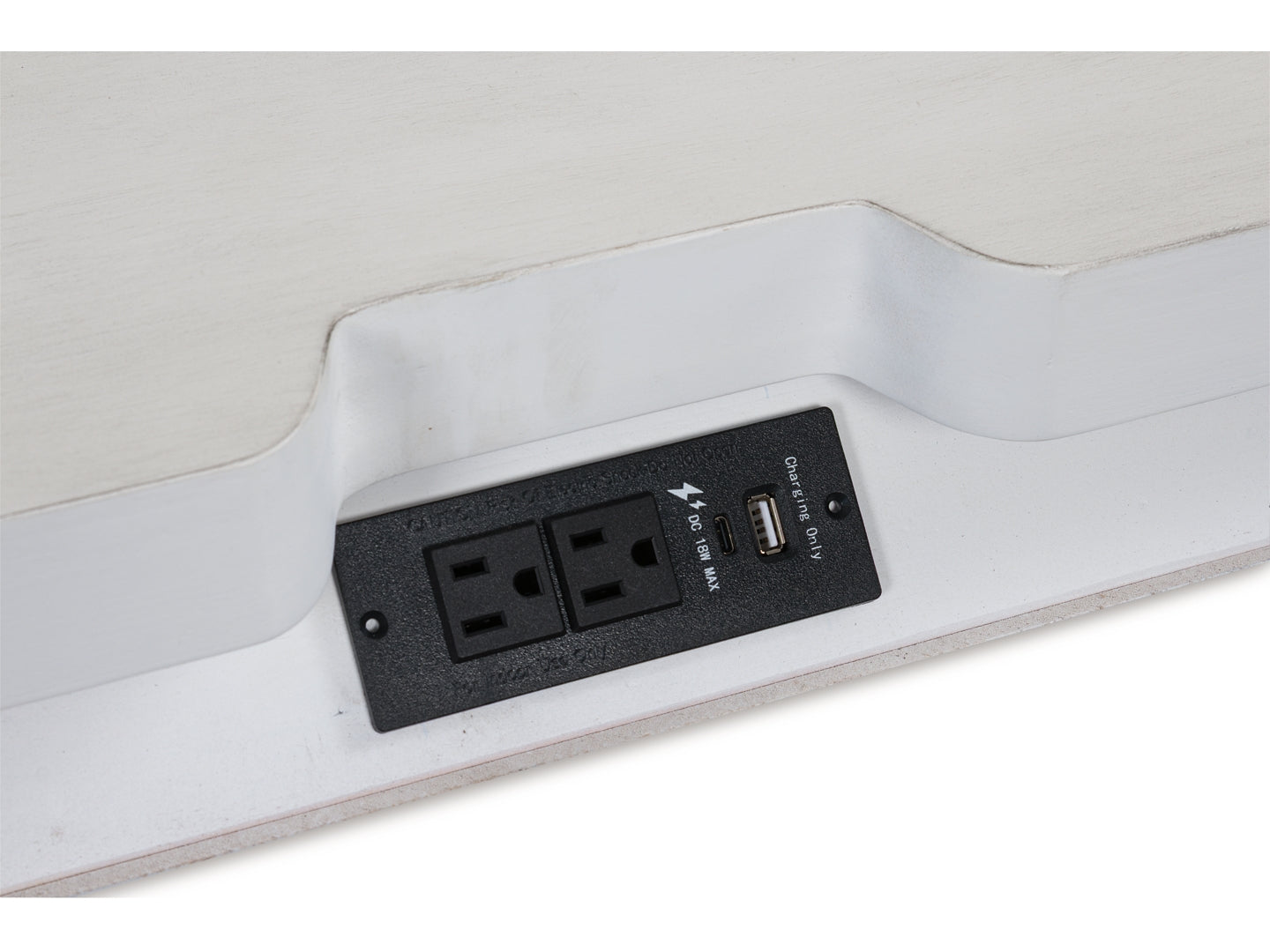 Mesita de noche de tres cajones Rowlenstown