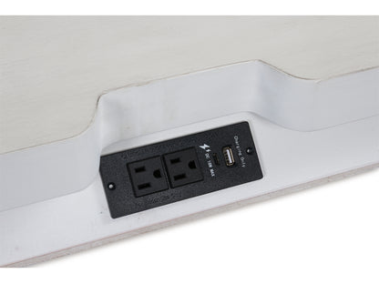 Mesita de noche de tres cajones Rowlenstown