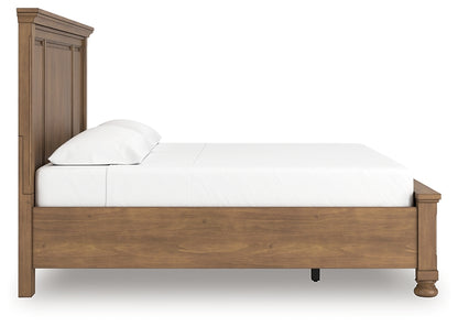 Cama Feddinger King con almacenamiento y paneles
