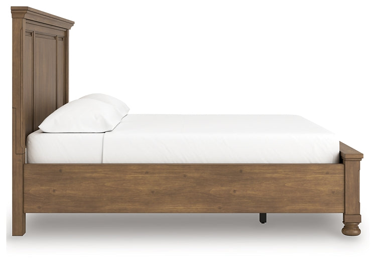 Cama Feddinger California King con almacenamiento y paneles