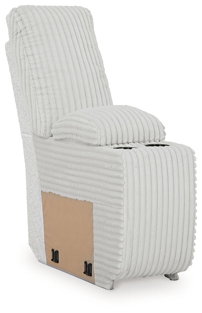 Seccional reclinable de 4 piezas de primer nivel con chaise longue